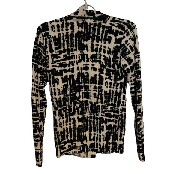 Tory Burch Black and White Cardigan - Picture 3 of 5